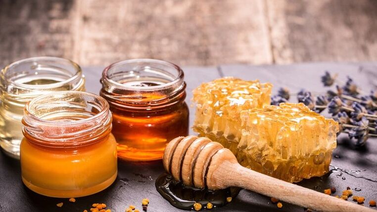 蜂蜜是最有效的民间疗法。